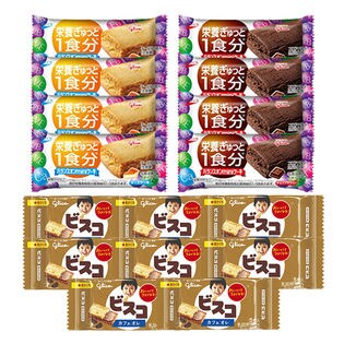 グリコ ビスコミニパック カフェオレ バランスオンminiケーキ2種を税込 送料込でお試し サンプル百貨店 おかしのマーチ