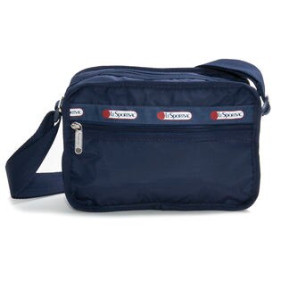 Lesportsac ショルダーバッグ Classic Cube Crossbody ネイビーを税込 送料込でお試し サンプル百貨店 タツミヤインターナショナル