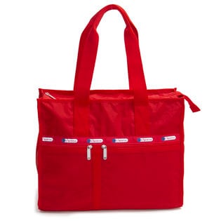 [LeSportsac]トートバッグ DELUXE E/W TOTE レッド