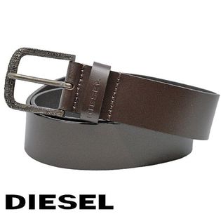Diesel ディーゼル レザー メンズベルト ブラウンを税込 送料込でお試し サンプル百貨店 タイム