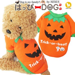 【オレンジ/XXL】犬 服 犬服 ドッグウェア トレーナー ハロウィン ハロウィーン