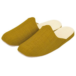 【マスタード/L(25-27cm)】グレイズ GRAZE スリッパ