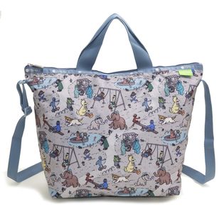 [LeSportsac]トートバッグ DELUXE EASY CARRY TOTE グレージュ系