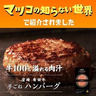【5個入り】　有田牛　手ごねハンバーグ 【有田牧場】
