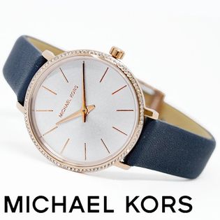 Michael Kors マイケルコース 腕時計 レディース ネイビーを税込・送料