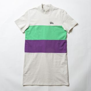 Lサイズ Stussy ワンピース Ss Panel Dress Stoneを税込 送料込でお試し サンプル百貨店 タツミヤインターナショナル