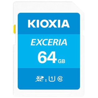 SDXCカード 64GB Kioxia UHS-I U1 100MB/S Class10