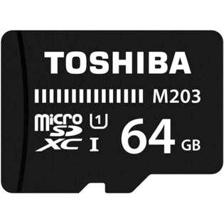 microSDXC 64GB Toshiba 東芝 UHS-I U1 100MB/S バルク品