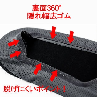 メンズ 脱げないメッシュカバーソックス3足セットを税込 送料込でお試し サンプル百貨店 イオプラスショップ