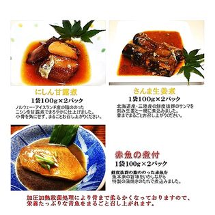 10pセット ヘルシー煮魚を税込 送料込でお試し サンプル百貨店 仙台漬魚株式会社