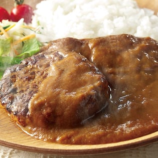 【200g×6個】蔵王牛ハンバーグの煮込みカレー