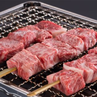 松阪牛串 3本入り〔計150g〕