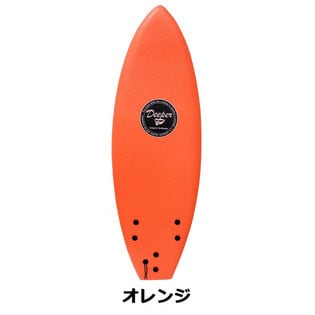 【オレンジ】ソフトサーフボード5.0ft(152.4cm)