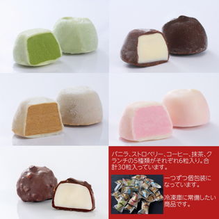 30粒入り 5種 6粒 2袋 一つずつ小分け チョコアイスボール ランペボヌールを税込 送料込でお試し サンプル百貨店 フジ物産株式会社