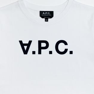 Lサイズ [A.P.C] Tシャツ VPC BLANC W'S T-SHIRT ホワイトを税込・送料