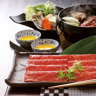 【計300g】米沢牛すきやき肉（もも肉・かた肉）きめ細かい肉質と旨味をすきやきで。