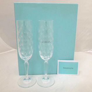 ティファニー ペア シャンパングラス フローレット を税込 送料込でお試し サンプル百貨店 株式会社スペースパブリック