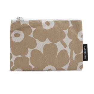 [marimekko]ポーチ MINI UNIKKO POUCH ベージュ系