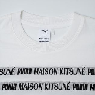 Sサイズ[PUMA×MAISON KITSUNE] Tシャツ ENGINEERED TEE ホワイトを税込 ...