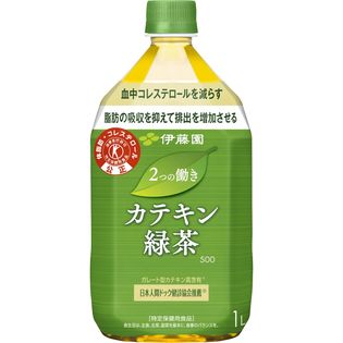 (特定保健用食品)伊藤園 2つの働き カテキン緑茶 1L×24本