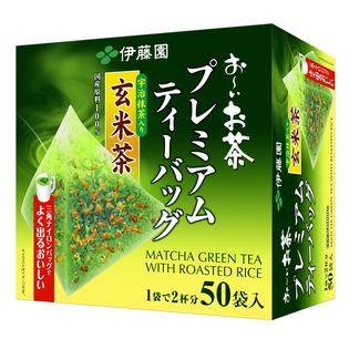 伊藤園 おーいお茶 プレミアムティーバッグ 宇治抹茶入り玄米茶 2.3g×50袋×3個