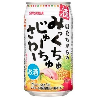 サンガリア みっくちゅじゅーちゅさわー 350ml×24本