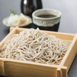 【180g×3/計6食】もち麦そば／モチモチ、ツルツルの食べやすいおそば