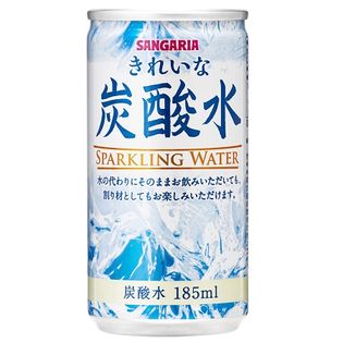 サンガリア きれいな炭酸水 185ml×60本