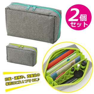 ザッカマン 通帳 印鑑ケース2個セット ちょっプル Dショッピング サンプル百貨店