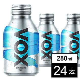 【24本/ストレート】VOX（ヴォックス）強炭酸水 アルミ缶 280ml