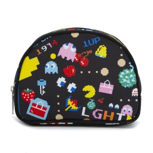 LeSportsac×PACMAN]ポーチ HALFMOON ZIP ブラック系を税込・送料込でお