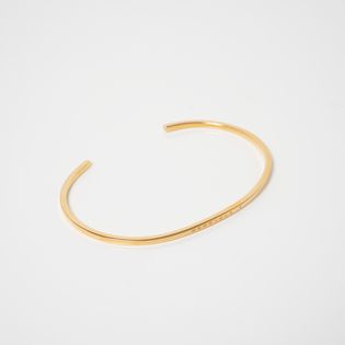 サイズ4[MM6 Maison Margiela]ブレスレット LOGO BRACELET ゴールドを
