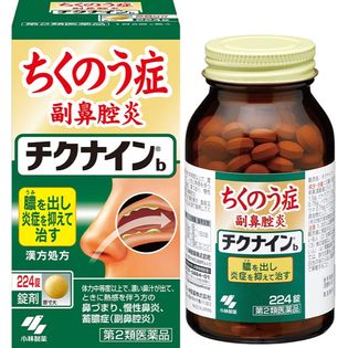 【第2類医薬品】チクナインb  蓄膿症 副鼻腔炎