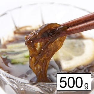 【産地直送】フコイダン豊富で低カロリー！沖縄産「塩もずく」500g(ご家庭用)