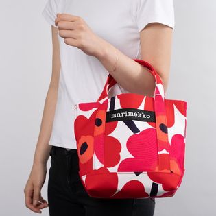 marimekko] トートバッグ SEIDI PIENI UNIKKO BAG レッドを税込