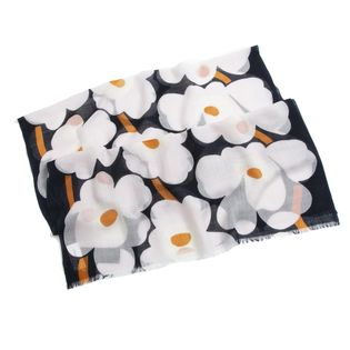 [marimekko] ストール FIORE UNIKKO SCARF ネイビー