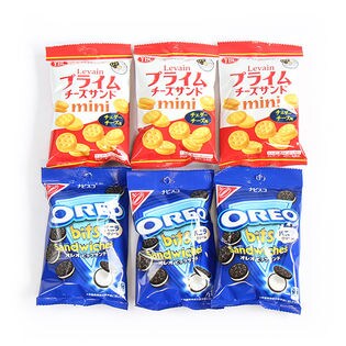 【6コ】ヤマザキビスケット ルヴァンプライムチーズサンドミニ ＆ オレオ ビッツサンドバニラ セット
