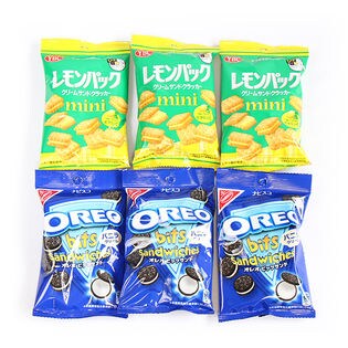 【6コ】ヤマザキビスケット レモンパックミニ ＆ オレオ ビッツサンドバニラ セット