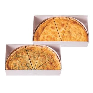 【計700g(350g×2)】北海道小樽工場製2種のキッシュセット