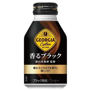 【24本】ジョージア 香るブラック ボトル缶 260ml