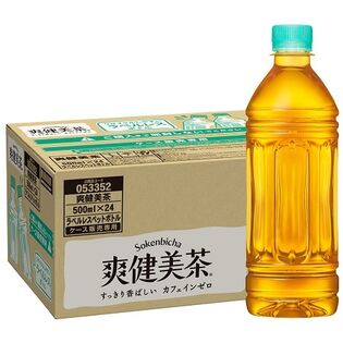 【24本】爽健美茶ラベルレス 500mlPET