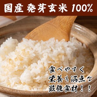 【30kg(500g×60袋)】国産発芽玄米 (雑穀米・チャック付き)