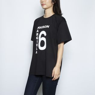 Mサイズ[MM6 Maison Margiela]Tシャツ LOGO T-SHIRTS ブラックを税込 