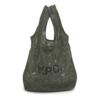A.P.C. メッシュ トートカーキ REBOUND SHOPPING BAG A.P.C] トートバッグ REBOUND SHOPPING BAG カーキを税込・送料込でお