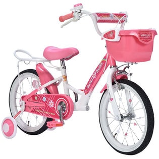 ピンク】子供用自転車16インチ・補助輪付を税込・送料込でお試し