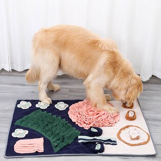ペット用品 ノーズワーク マット 犬 猫 嗅覚訓練 嗅覚 知育玩具 おもちゃ しつけ 餌 ペット