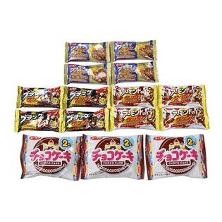 ユーラク ブラックサンダー3種とチョコケーキセット(4種・計15コ)