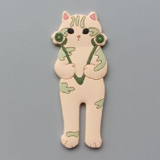 【D.ドクター猫】ねこ マグネットフック かわいい 磁石 猫 デザイン 猫グッズ 雑貨 磁石