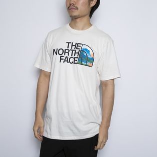 Lサイズ[THE NORTH FACE]Tシャツ S/S HALF DOME TEE アイボリー