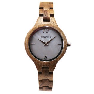 木製腕時計 天然素材 日本製ムーブメント 軽い 軽量 シチズンミヨタムーブメント WDW034-02